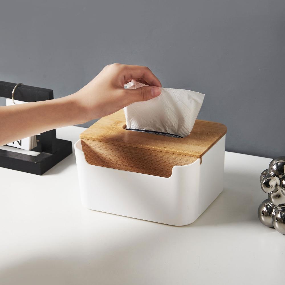 Multifunction Tissue Box Holder Cosmetic Storage Desktop Storage Box New TV Remote Holder білий
Multifunction Tissue Box Holder Cosmetic Storage Desktop Storage Box New TV Remote Holder білий