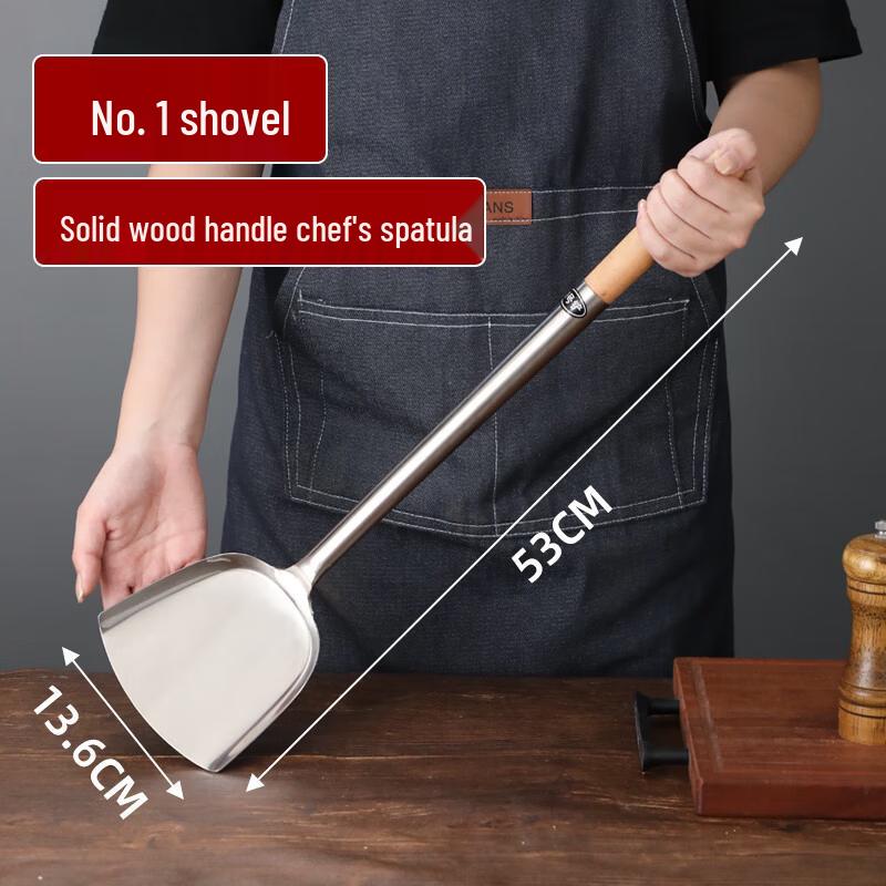 Jundingying Stainless Steel Long-Handle Stir-Fry & Serving Utensil
Jundingying Stainless Steel Long-Handle Stir-Fry & Serving Utensil