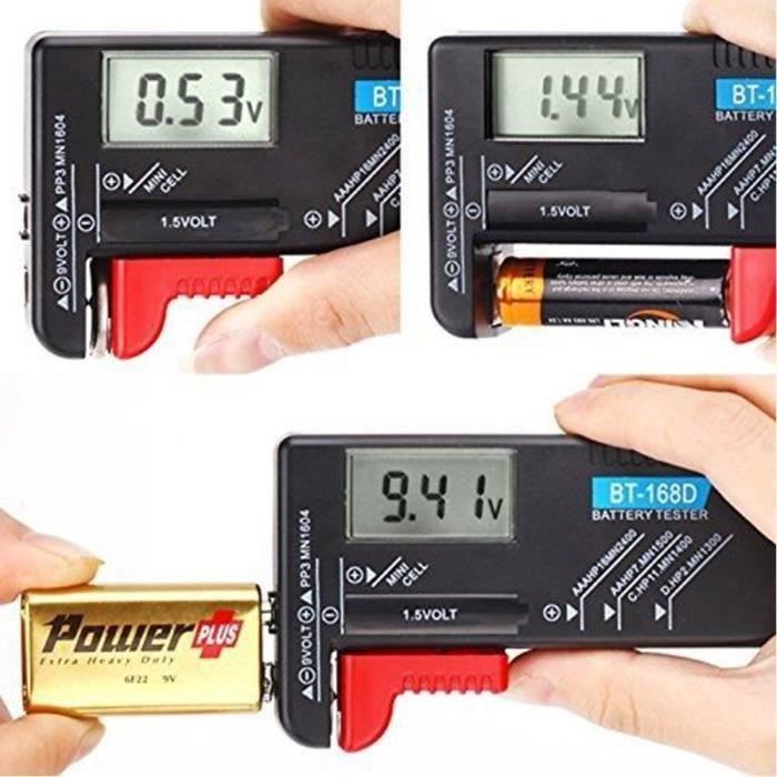 Letouch Testeur de Batterie LCD Numerique Universel Pour Pile Bouton AA/AAA/C/D/9V/1.5V
Letouch Testeur de Batterie LCD Numerique Universel Pour Pile Bouton AA/AAA/C/D/9V/1.5V