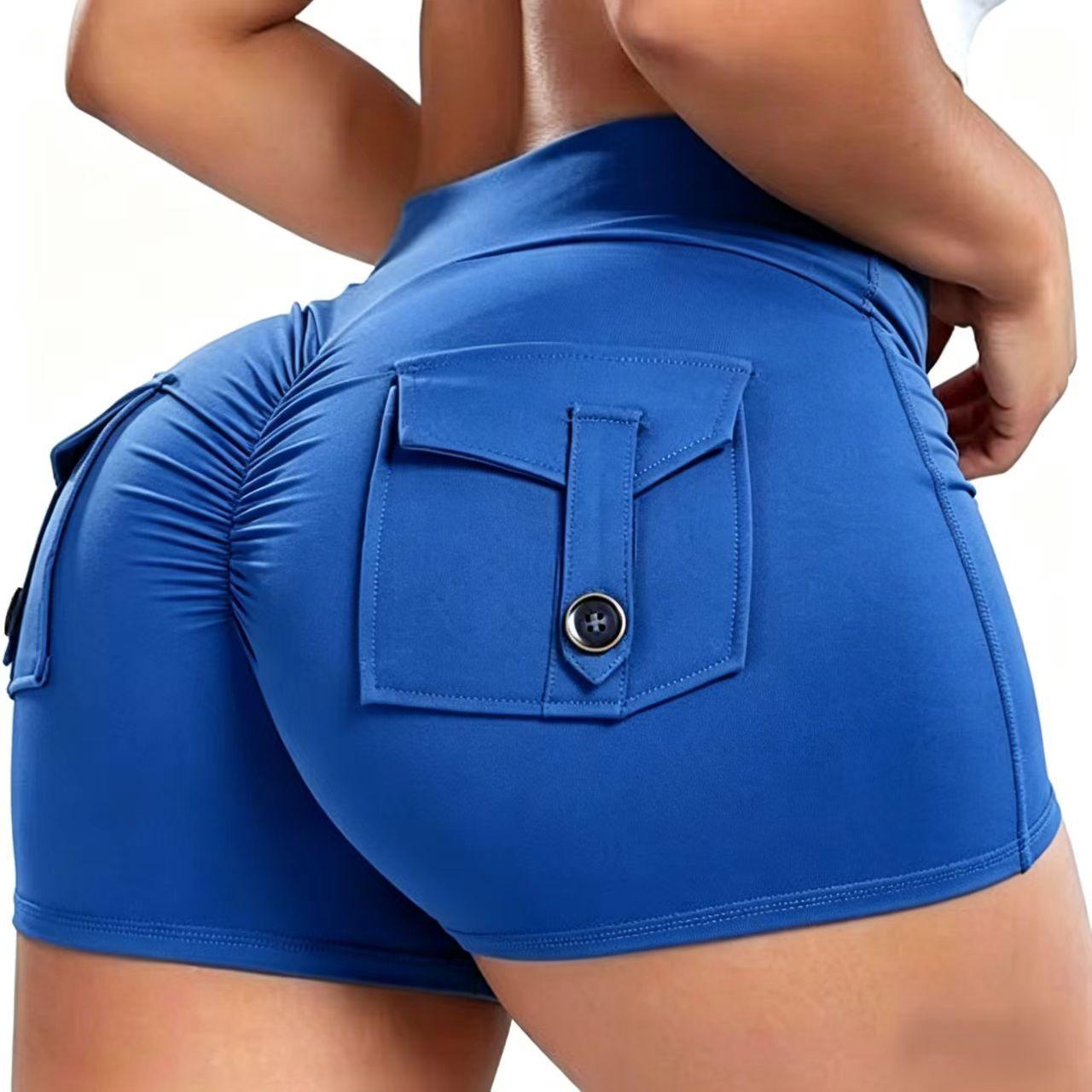 Fitness shorts pocket sports yoga pants women s nudity peach hip tooling tight shorts sports cycling three-point pants XL синій
Fitness shorts pocket sports yoga pants women s nudity peach hip tooling tight shorts sports cycling three-point pants XL синій