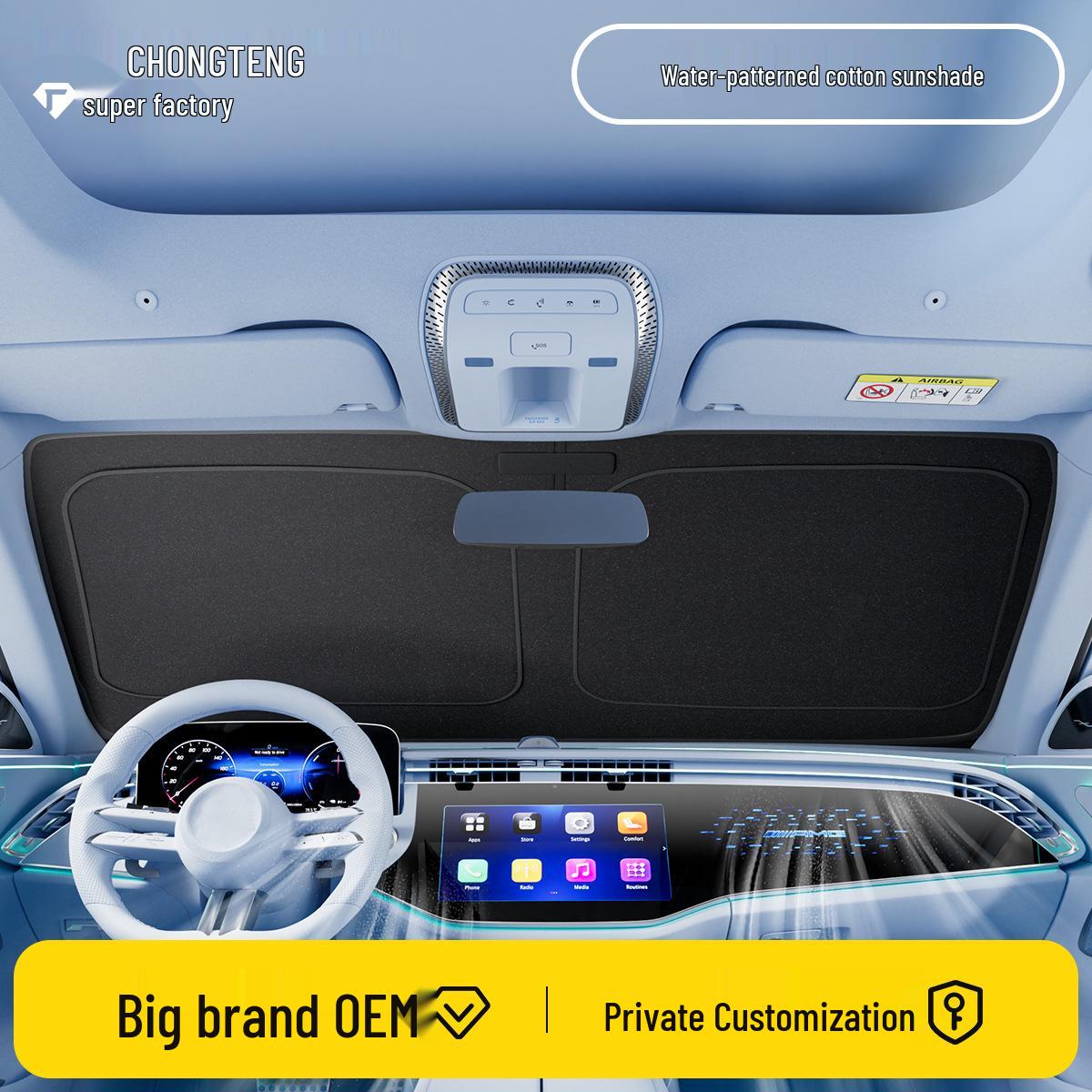 Custom-Fit Car Windshield Sunshade for Specific Models - Anti-Sun Exposure Kia: Specify model/year
Custom-Fit Car Windshield Sunshade for Specific Models - Anti-Sun Exposure Kia: Specify model/year