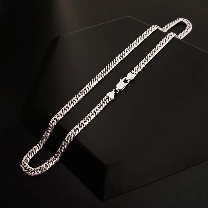 wholesale 925 sterling silver 6MM geometry chain Necklace for Men s Woman fashion designer Party Wedding Jewelry gifts 20 inches 50 cm
wholesale 925 sterling silver 6MM geometry chain Necklace for Men s Woman fashion designer Party Wedding Jewelry gifts 20 inches 50 cm
