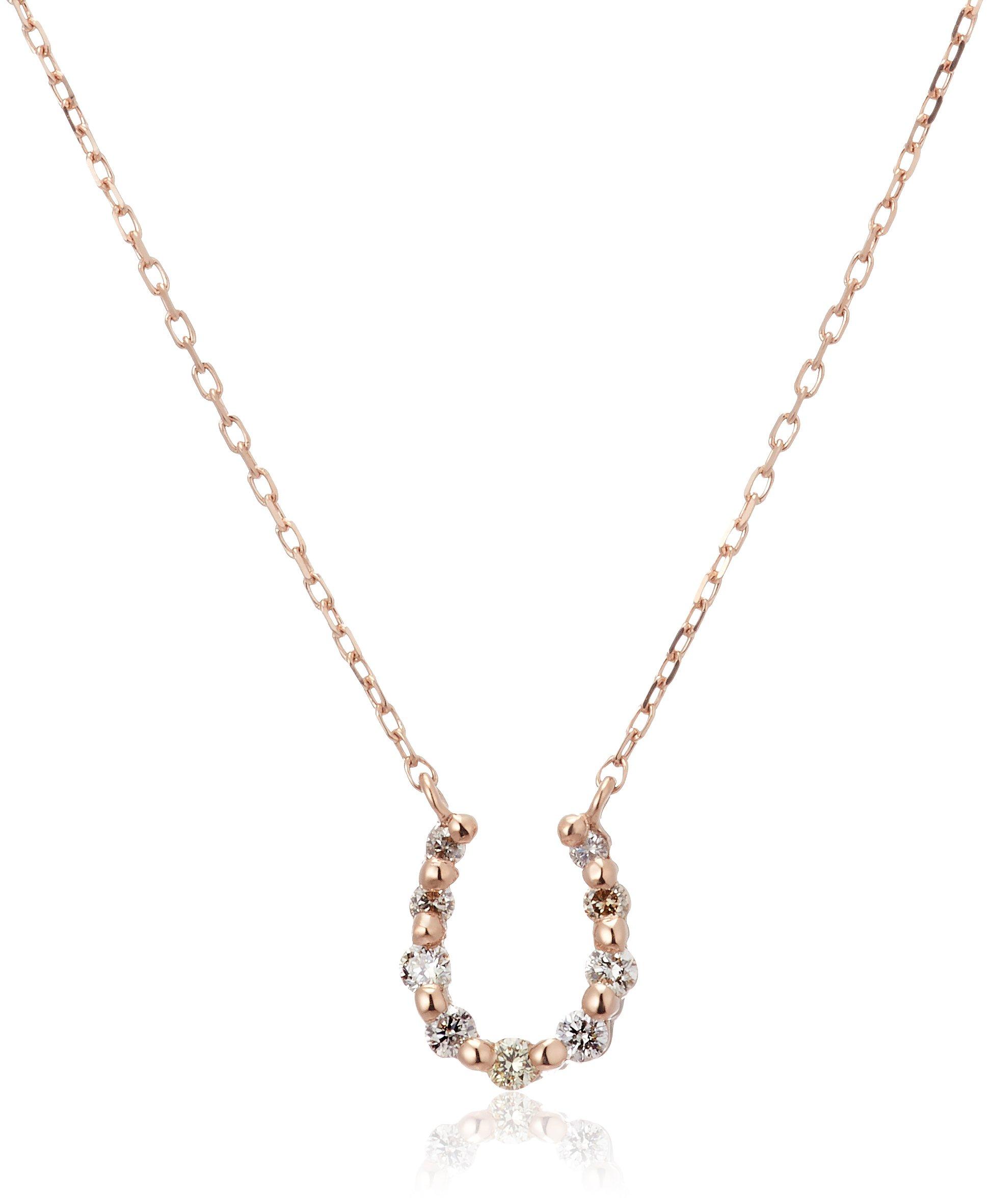 VENDOME AOYAMA K18PG Діамантове намисто «Підкова» GGAN001640DI [VA 0,06ct
VENDOME AOYAMA K18PG Діамантове намисто «Підкова» GGAN001640DI [VA 0,06ct