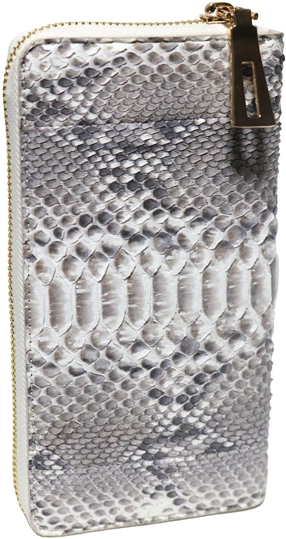 This natural, genuine snakeskin long wallet for men and women is made from a single piece of genuine leather. It features a round zipper, a coin
This natural, genuine snakeskin long wallet for men and women is made from a single piece of genuine leather. It features a round zipper, a coin