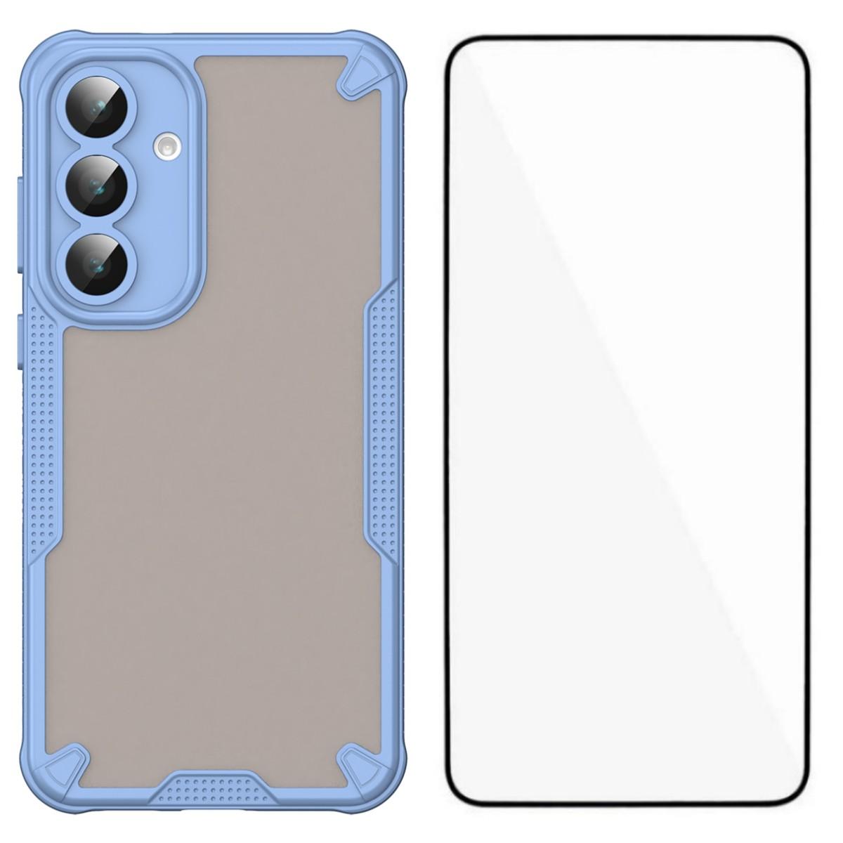 For Samsung Galaxy S25 FE Case WANLONFENG MFFJ Series Anti Drop TPU Phone Back Cover with Screen Film Blue
For Samsung Galaxy S25 FE Case WANLONFENG MFFJ Series Anti Drop TPU Phone Back Cover with Screen Film Blue