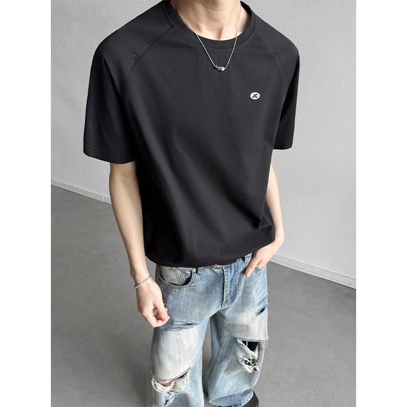 Summer Solid Color Men s Short Sleeved T-shirt Thin Business Men s Casual Sports T-shirt 2XL чёрный
Summer Solid Color Men s Short Sleeved T-shirt Thin Business Men s Casual Sports T-shirt 2XL чёрный