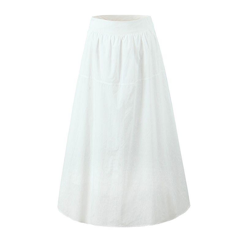 Helsa * Yi Mengling Same Style French Romantic Holiday Puff Sleeves Lace Midriff Outfit Tops White High-Waist Skirt White overskirt L
Helsa * Yi Mengling Same Style French Romantic Holiday Puff Sleeves Lace Midriff Outfit Tops White High-Waist Skirt White overskirt L
