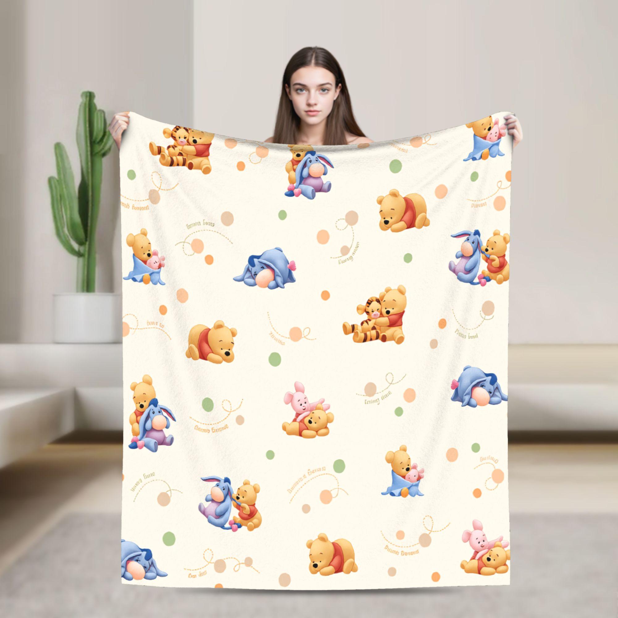 W-Winnies the P-Pooh Blanket Quality Comfortable Throw Blanket Spring Travel Car Sofa Home Novelty Bedspread 100cm x 150cm
W-Winnies the P-Pooh Blanket Quality Comfortable Throw Blanket Spring Travel Car Sofa Home Novelty Bedspread 100cm x 150cm