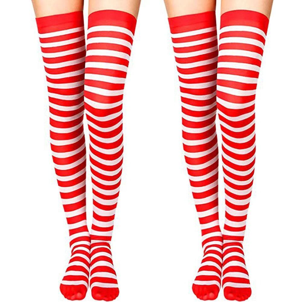 Keep Warm Over Knee Socks Absorb Sweat Striped Long Socks Knee Thigh High Socks Girl червоний/чорний
Keep Warm Over Knee Socks Absorb Sweat Striped Long Socks Knee Thigh High Socks Girl червоний/чорний