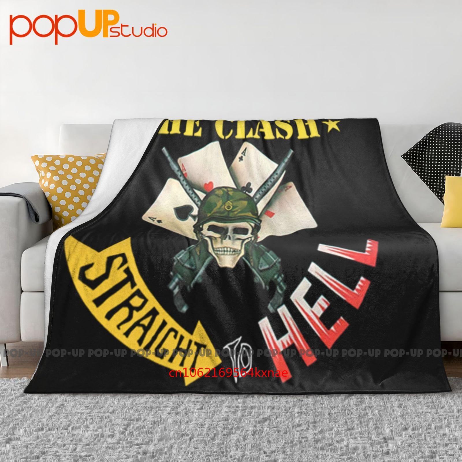 The Clash Straight To Hell Логотип группы Ультра-мягкое одеяло Стеганое одеяло Зимний чехол на диван Постельное белье 30x40in
The Clash Straight To Hell Логотип группы Ультра-мягкое одеяло Стеганое одеяло Зимний чехол на диван Постельное белье 30x40in
