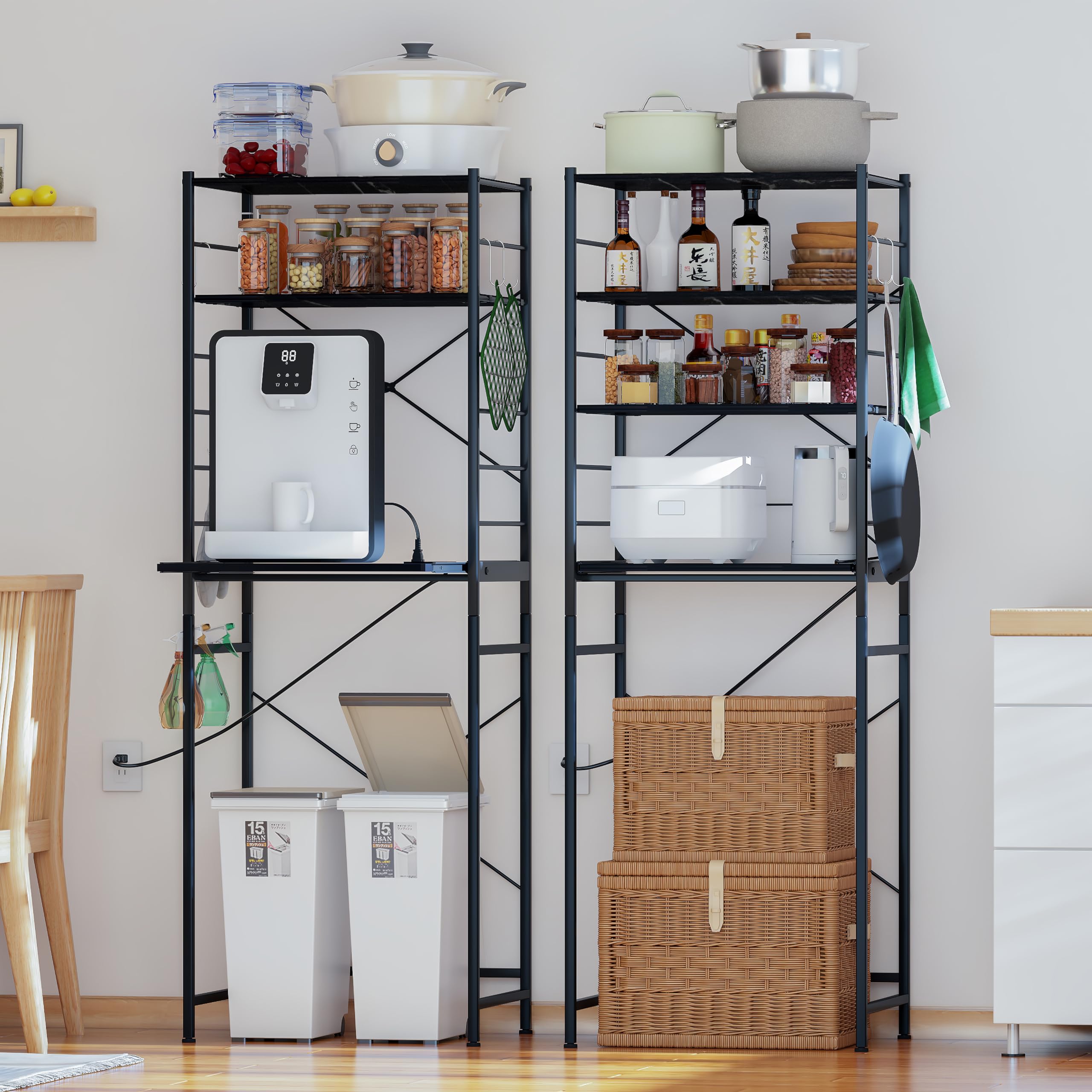 LunarLight Kitchen Baker Kitchen Range Open Storage Trash Top Холодильник Top Стиральная машина поставляется с подвижными выдвижными полками Включает 2 x D45 x
LunarLight Kitchen Baker Kitchen Range Open Storage Trash Top Холодильник Top Стиральная машина поставляется с подвижными выдвижными полками Включает 2 x D45 x