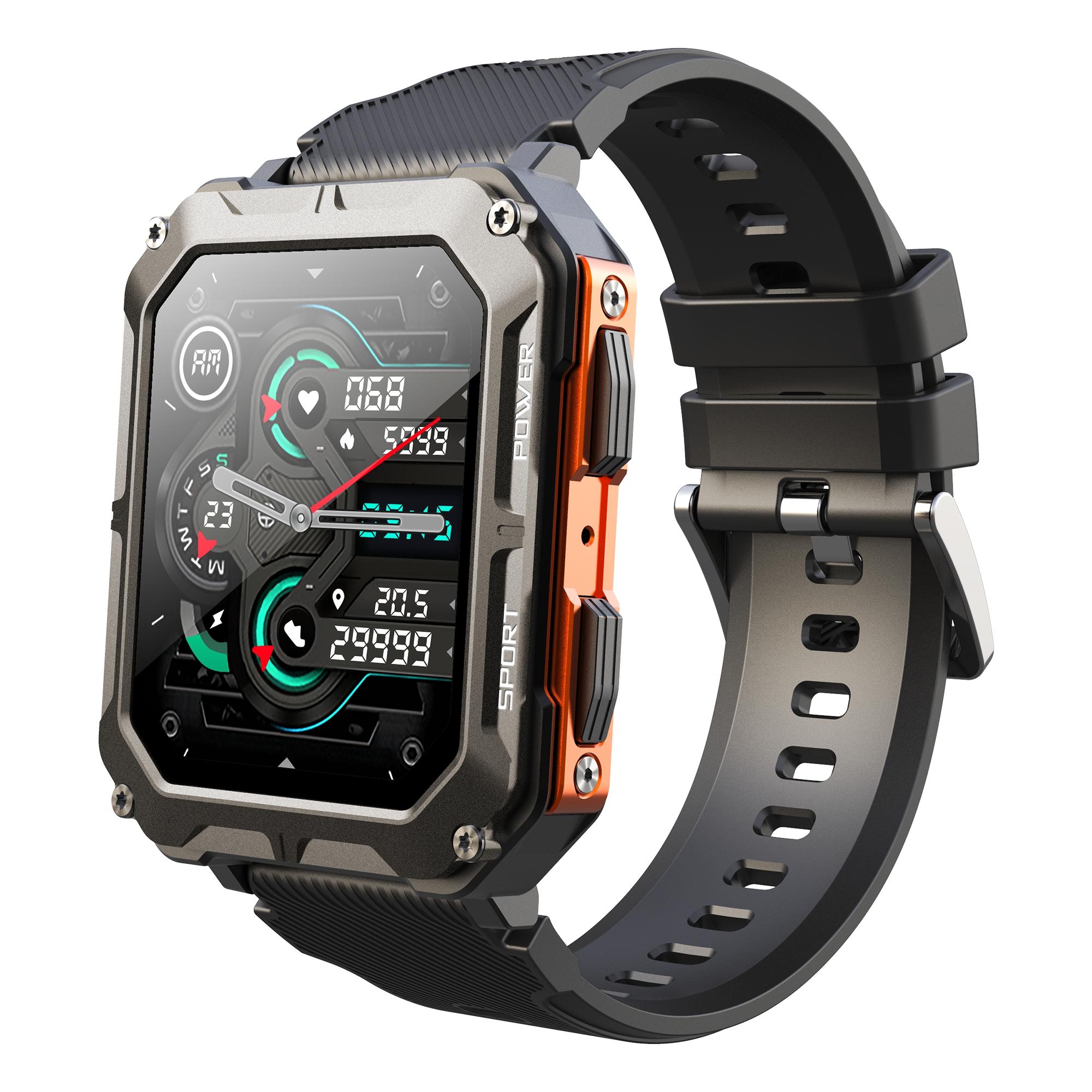 C20 Pro Outdoor Sports Watch 1.83 inch HD Smart Bracelet Support Bluetooth Call Music Playback
C20 Pro Outdoor Sports Watch 1.83 inch HD Smart Bracelet Support Bluetooth Call Music Playback