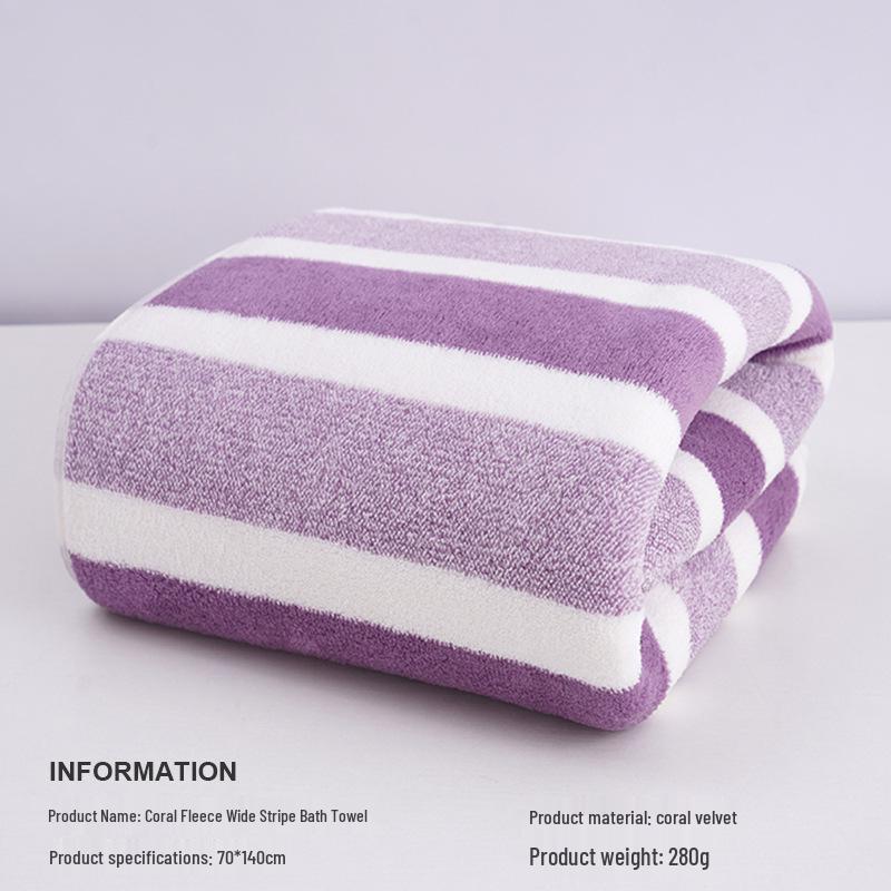 Полотенце для ванной из кораллового флиса Temu - Быстросохнущее, впитывающее, толстое, мягкое и удобное полосатое полотенце для мужчин и женщин 75x35cm
Полотенце для ванной из кораллового флиса Temu - Быстросохнущее, впитывающее, толстое, мягкое и удобное полосатое полотенце для мужчин и женщин 75x35cm
