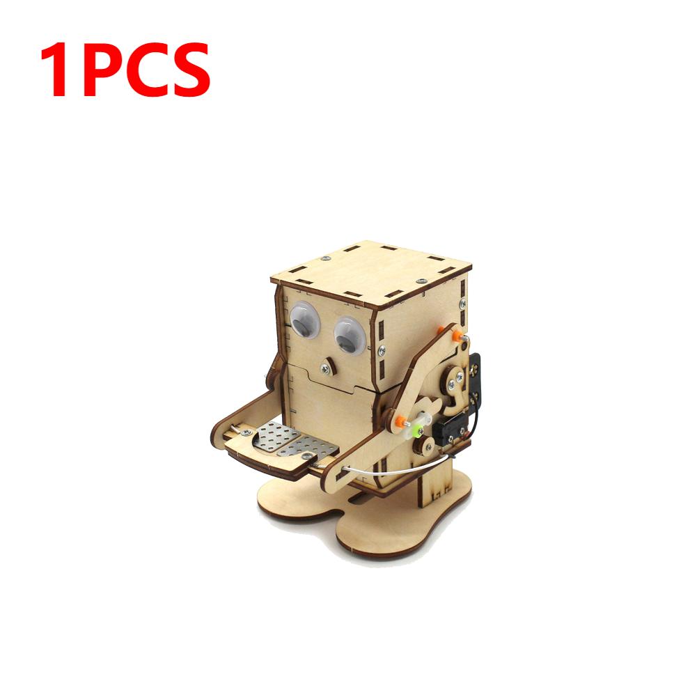 1-10PCS DIY Coin Eating Robot Wooden Model Kit - STEAM Project Children s Science Experiment Education Teaching Assembly Toy
1-10PCS DIY Coin Eating Robot Wooden Model Kit - STEAM Project Children s Science Experiment Education Teaching Assembly Toy
