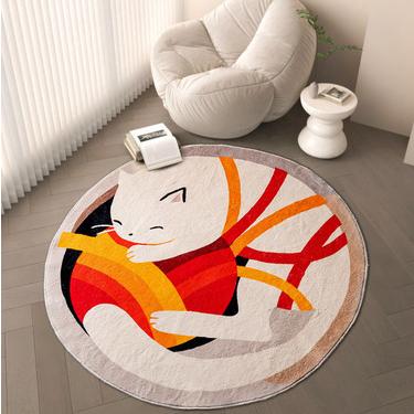 Fluffy Soft Baby Crawling Mat Cute Cartoon Rugs for Bedroom Thicken Washable Carpet Large Area Living Room Decoration Round Rug 60CM
Fluffy Soft Baby Crawling Mat Cute Cartoon Rugs for Bedroom Thicken Washable Carpet Large Area Living Room Decoration Round Rug 60CM