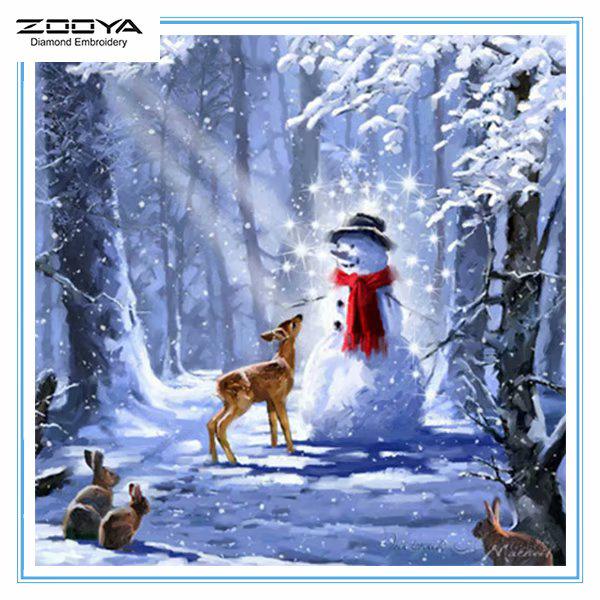 ZOOYA DIY 3D круглая алмазная картина Рождественский снеговик Вышивка крестиком домашний декор
ZOOYA DIY 3D круглая алмазная картина Рождественский снеговик Вышивка крестиком домашний декор