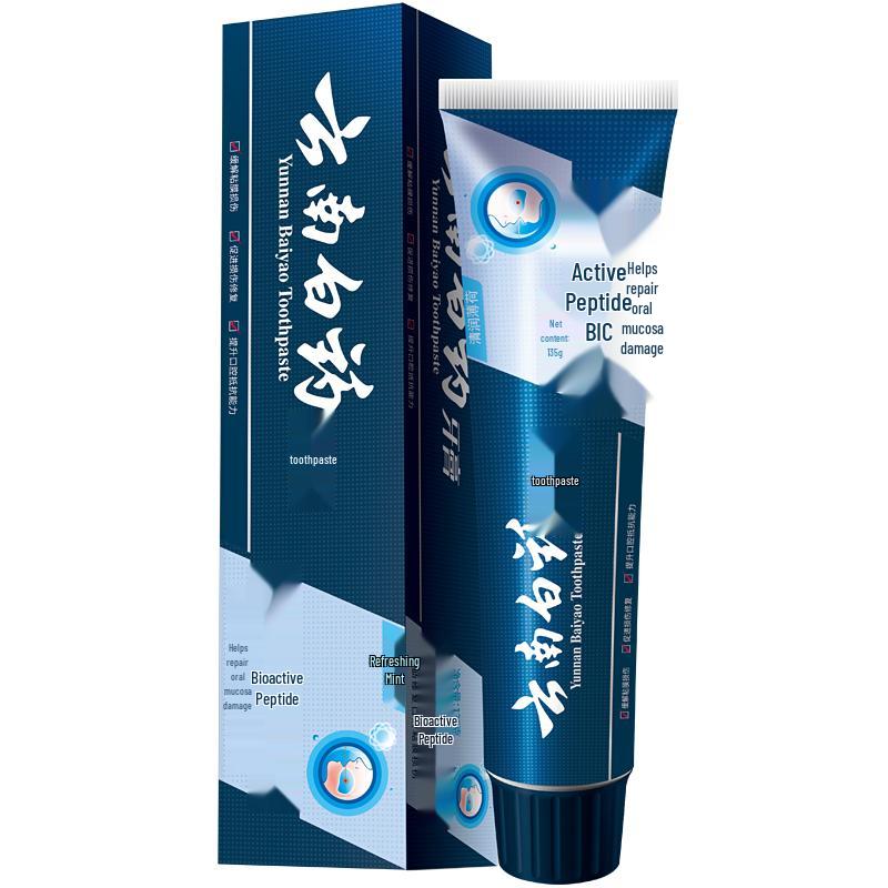 Yunnan Baiyao High-End Oral Care Toothpaste
Yunnan Baiyao High-End Oral Care Toothpaste