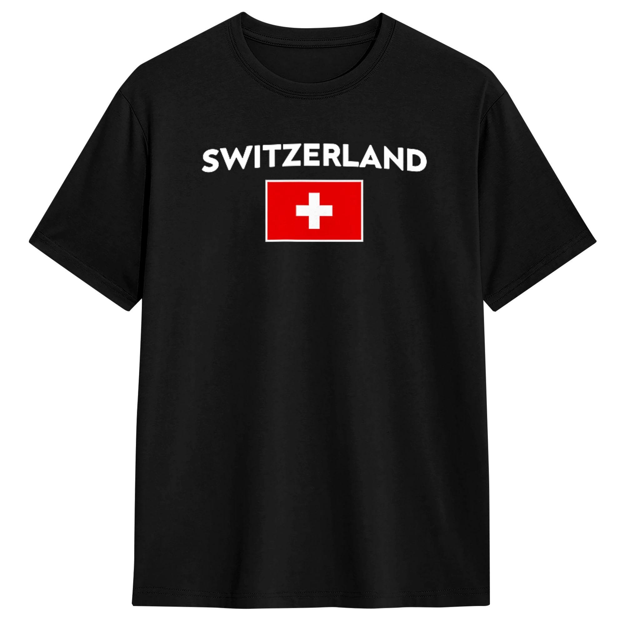Men Switzerland Flag Suisse Swiss Schweiz White Red T Shirt Pure Cotton Tops Hipster Short Sleeve Crewneck Tees Unique T-Shirt 5XL різнокольоровий
Men Switzerland Flag Suisse Swiss Schweiz White Red T Shirt Pure Cotton Tops Hipster Short Sleeve Crewneck Tees Unique T-Shirt 5XL різнокольоровий