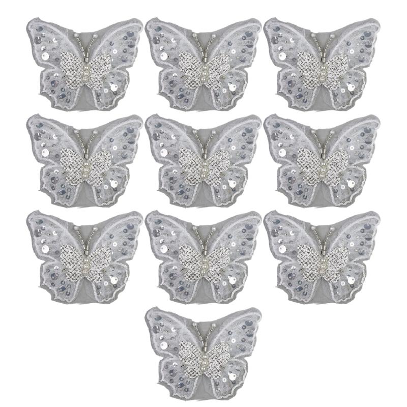 Glittering Sequins Butterfly Applique Decoration For Fabric Improvement On Hats Bags And DIY Ideas белый
Glittering Sequins Butterfly Applique Decoration For Fabric Improvement On Hats Bags And DIY Ideas белый