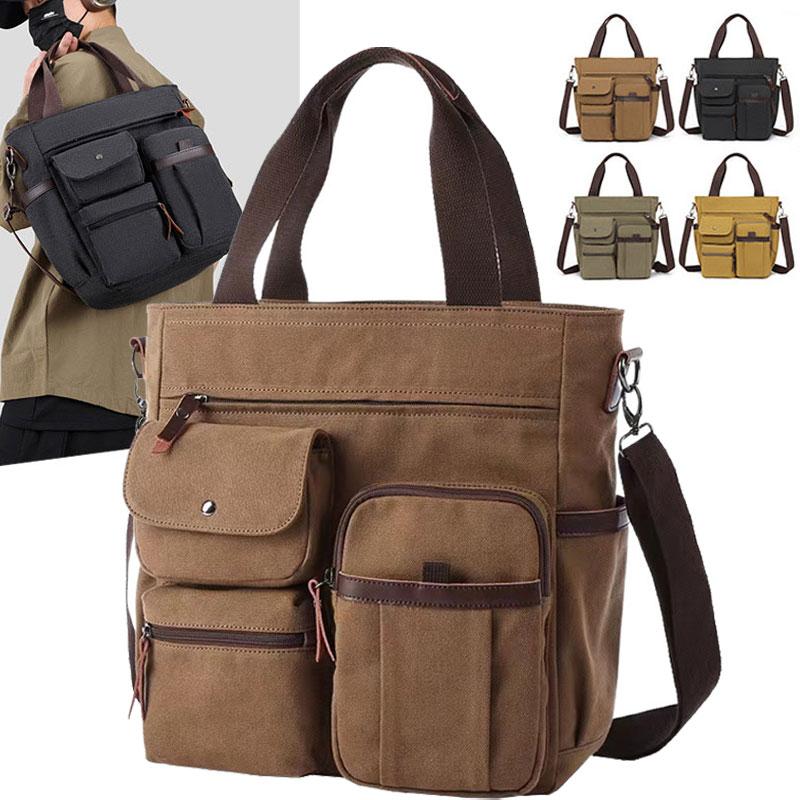 Men Canvas Messenger Bag Camping Crossbody Bags Sling Shoulder Bag for Travel Work College Reto Men s School Handbags Briefcase
Men Canvas Messenger Bag Camping Crossbody Bags Sling Shoulder Bag for Travel Work College Reto Men s School Handbags Briefcase