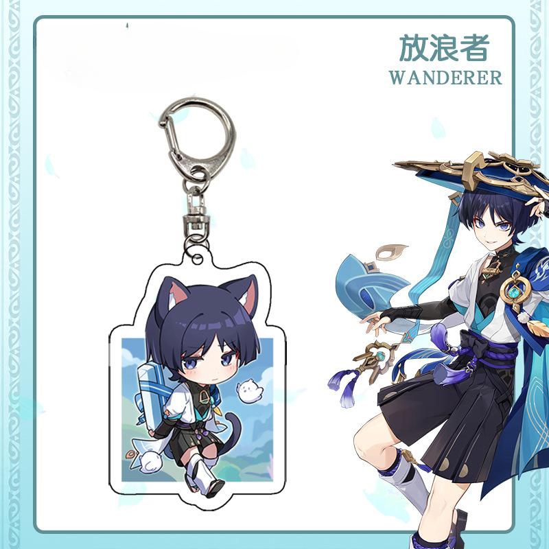 Trend Impac Game Anime Keychain Figure Kunikuzushi Balladeer Scaramouche Wanderer Pendant Keyring Bag Accessories Badge Gifts
Trend Impac Game Anime Keychain Figure Kunikuzushi Balladeer Scaramouche Wanderer Pendant Keyring Bag Accessories Badge Gifts
