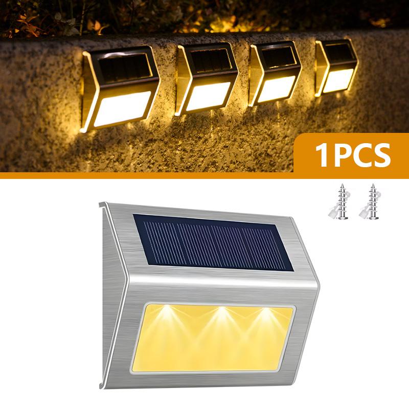1/2/4/8/PCS Solar Led Outdoor Lights Garland Railings Stair Lights Stainless Steel Step Lights Outdoor Home Decor Garden Walkway
1/2/4/8/PCS Solar Led Outdoor Lights Garland Railings Stair Lights Stainless Steel Step Lights Outdoor Home Decor Garden Walkway