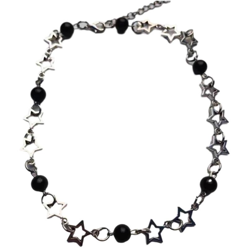 Y2K Pearl Hollow Star Pendant Necklace for Women Fashion Punk Beaded Clavicle Chain Fashion Jewelry Valentines Day Gift 1
Y2K Pearl Hollow Star Pendant Necklace for Women Fashion Punk Beaded Clavicle Chain Fashion Jewelry Valentines Day Gift 1