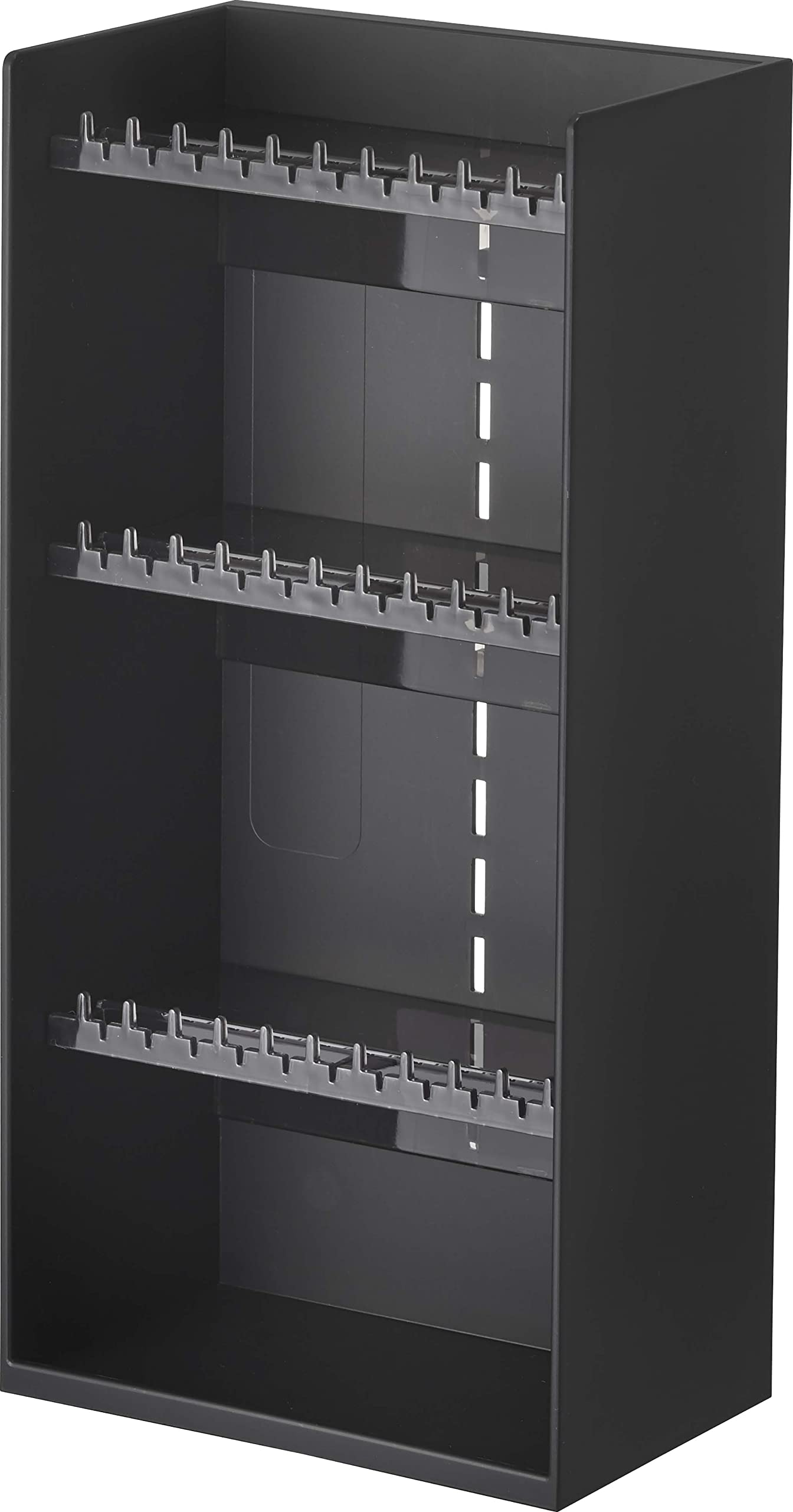 Yamazaki Jitsugyo Accessory Storage Case 4 Tiers Black W12 x x H25cm Tower Large Capacity Small Items Storage Jewelry Case 5600 Approx. D7.7
Yamazaki Jitsugyo Accessory Storage Case 4 Tiers Black W12 x x H25cm Tower Large Capacity Small Items Storage Jewelry Case 5600 Approx. D7.7