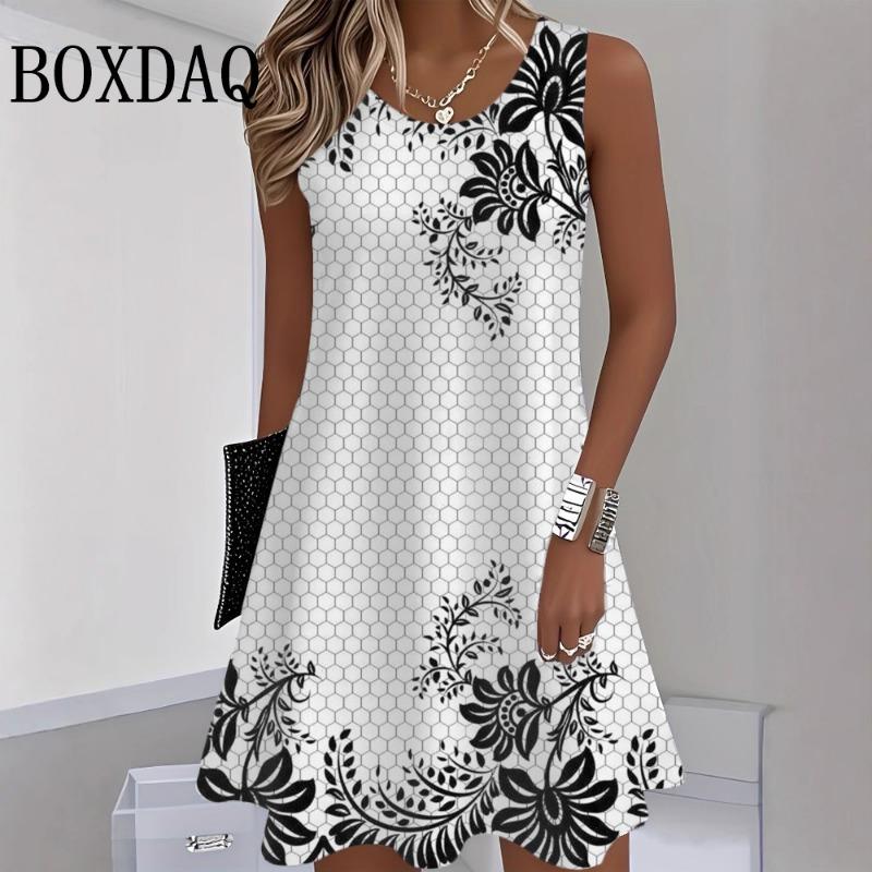 2026 New Fashion Pattern 3D Printing Women S Dresses For Summer Tank Beach Holiday Hawaii Sleeveless Loose Dress Casual Sundress S
2026 New Fashion Pattern 3D Printing Women S Dresses For Summer Tank Beach Holiday Hawaii Sleeveless Loose Dress Casual Sundress S