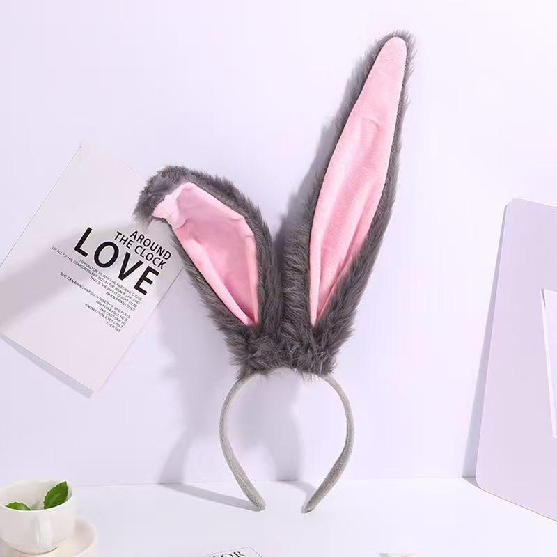 Halloween Long-Haired Rabbit Ear Lolita Headband - Fashionable Cosplay Accessory сірий колір
Halloween Long-Haired Rabbit Ear Lolita Headband - Fashionable Cosplay Accessory сірий колір