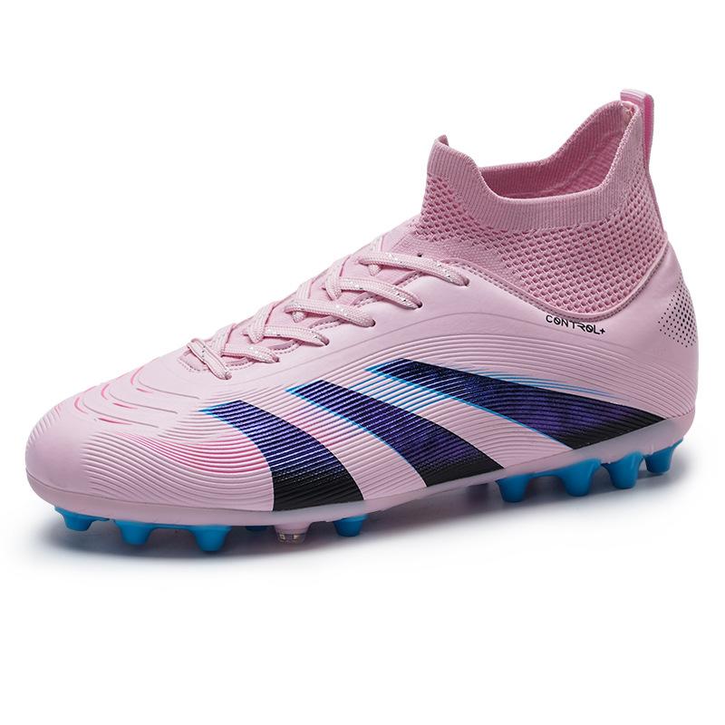 World Cup football shoes men s and women s training shoes AG spikes sports shoes high-top non-slip student children s football shoes 45 рожевий
World Cup football shoes men s and women s training shoes AG spikes sports shoes high-top non-slip student children s football shoes 45 рожевий