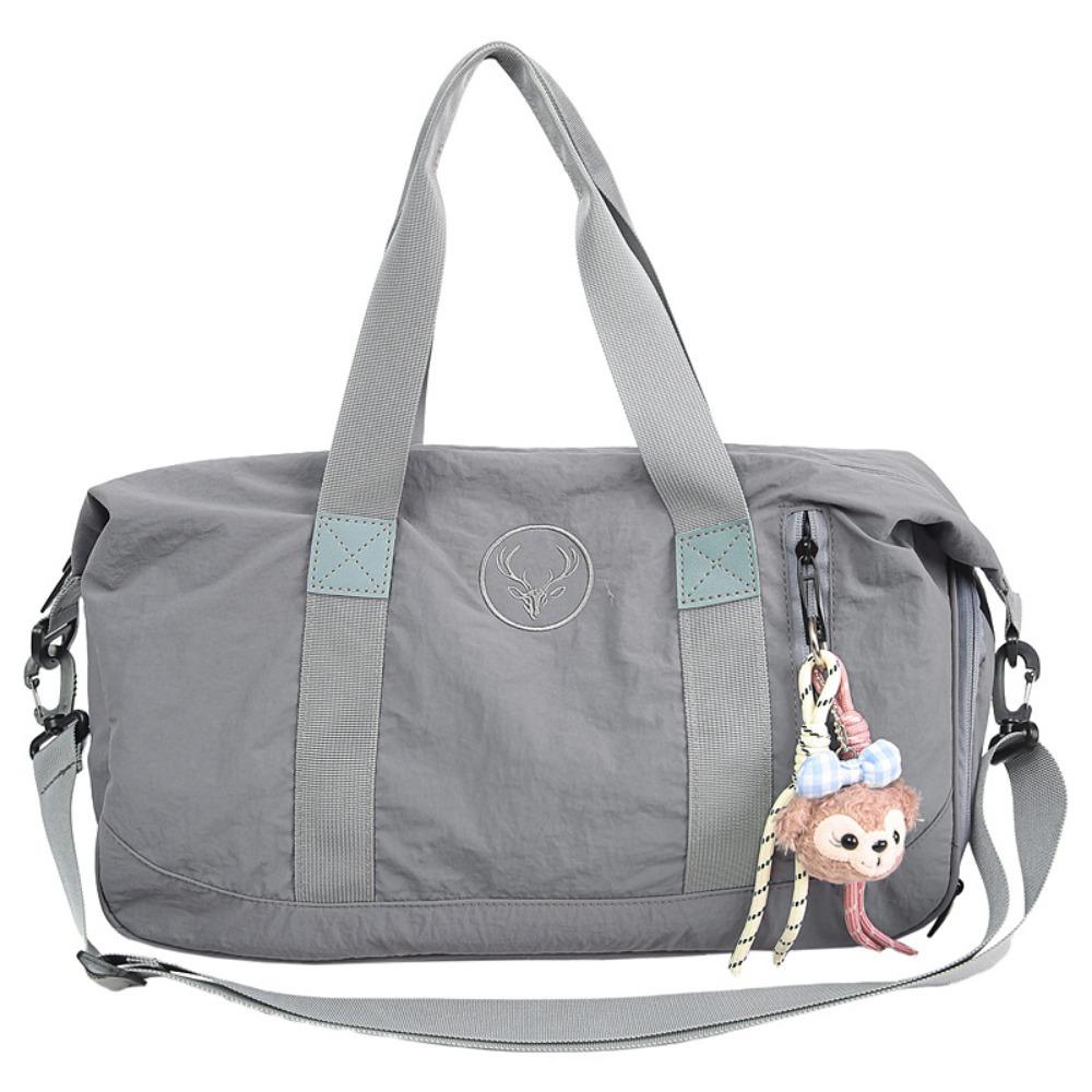 Short summer travel bag French multi-functional sports yoga bag lightweight and simple portable large-capacity fitness bag women no pendant серый
Short summer travel bag French multi-functional sports yoga bag lightweight and simple portable large-capacity fitness bag women no pendant серый