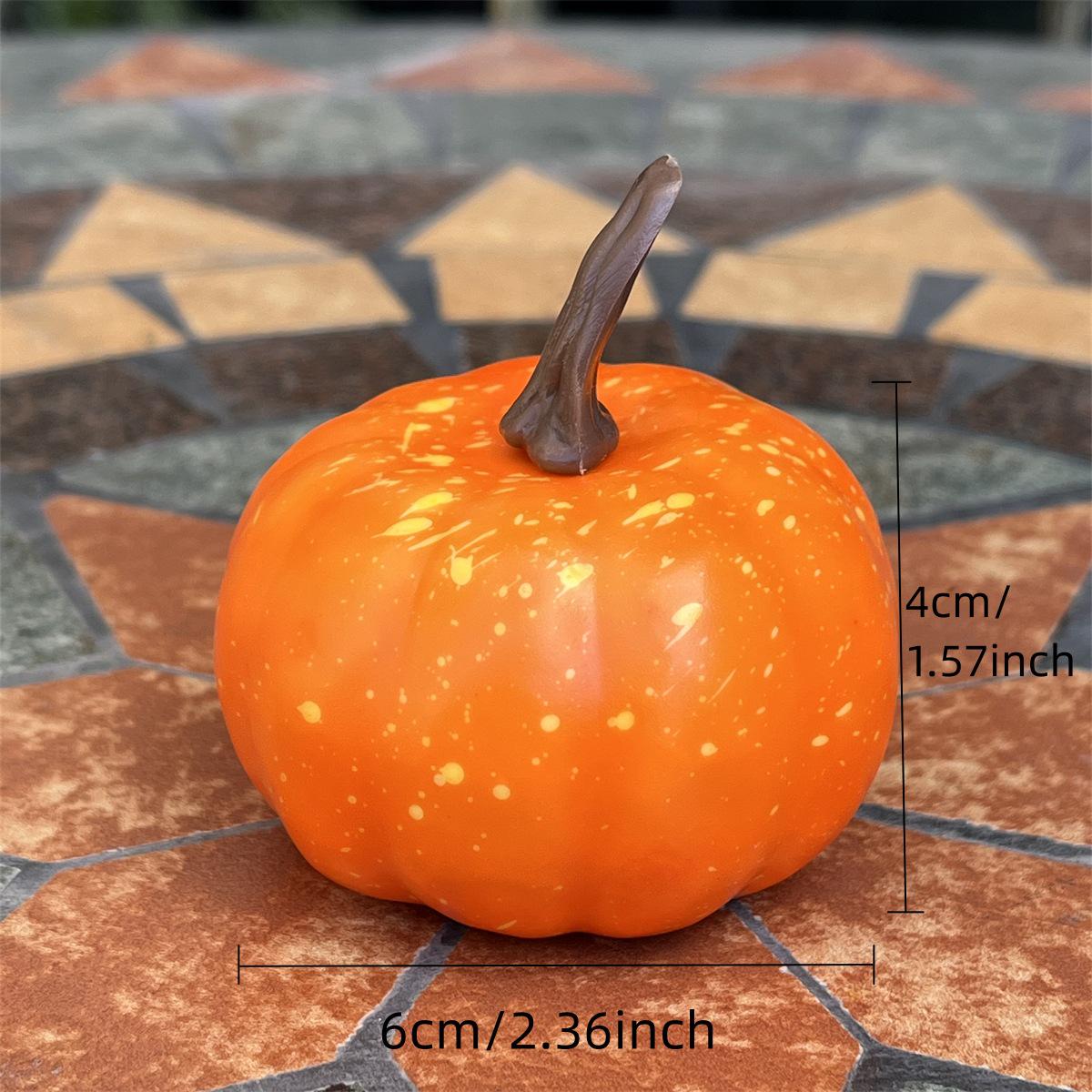 6x4cm Foam Pumpkin Simulation Models - Fake Fruits & Vegetables for Halloween/Christmas Decoration
6x4cm Foam Pumpkin Simulation Models - Fake Fruits & Vegetables for Halloween/Christmas Decoration