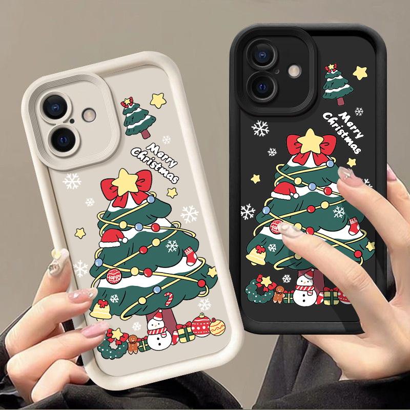 Чехол-ракушка с изображением рождественской елки для iPhone 16 Pro 15 14 Plus 13 12 11 Pro Max Xs Xr 8 7, однотонный, мягкий, ударопрочный, из ТПУ, защитный чехол для объектива iPhone 16 чёрный
Чехол-ракушка с изображением рождественской елки для iPhone 16 Pro 15 14 Plus 13 12 11 Pro Max Xs Xr 8 7, однотонный, мягкий, ударопрочный, из ТПУ, защитный чехол для объектива iPhone 16 чёрный