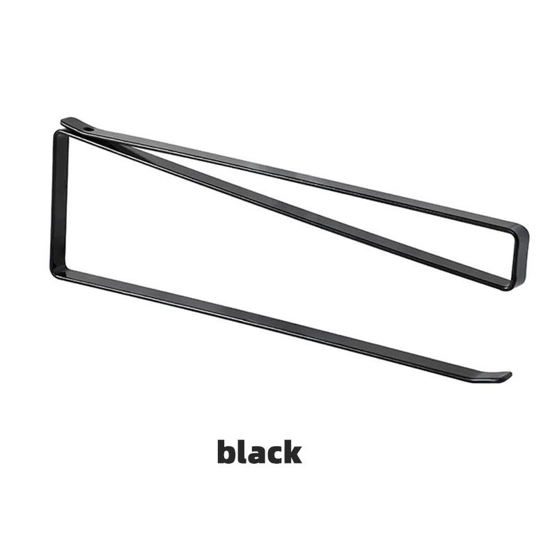 Kitchen paper towel rack Holder Tissue Hanger Toilet Roll Paper Hanger Cabinet No Punching Storage Bathroom Accessories чорний
Kitchen paper towel rack Holder Tissue Hanger Toilet Roll Paper Hanger Cabinet No Punching Storage Bathroom Accessories чорний