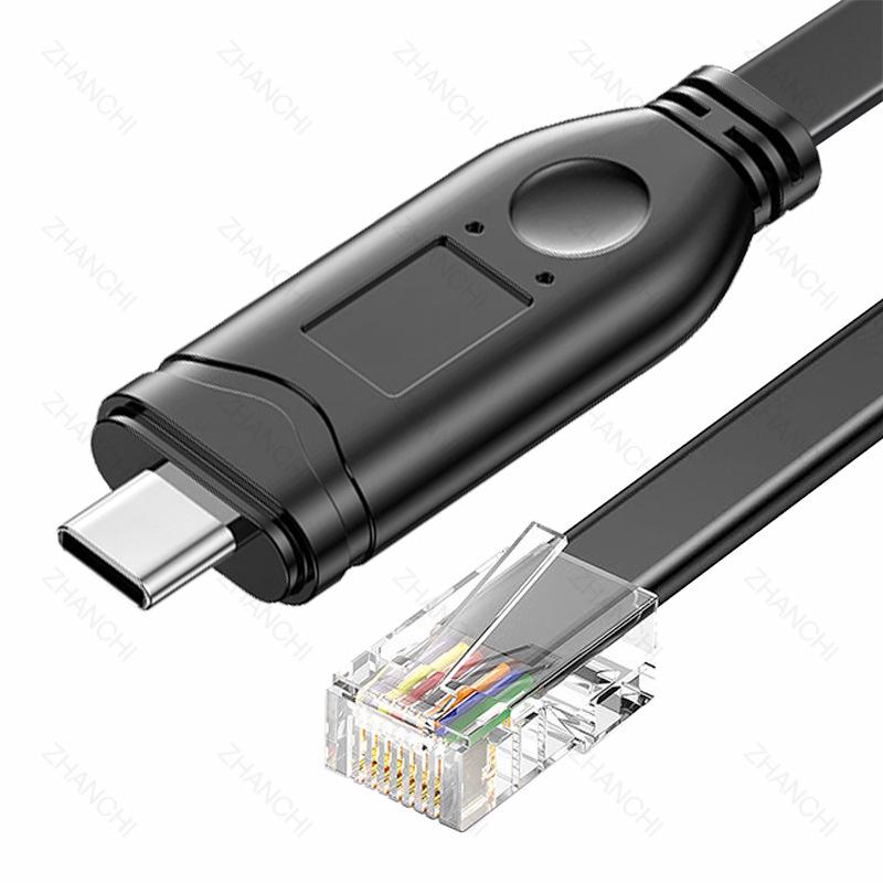 Кабель отладки промышленной последовательной консоли FT232: USB-C на RJ45, совместимо с Cisco и Huawei.
Кабель отладки промышленной последовательной консоли FT232: USB-C на RJ45, совместимо с Cisco и Huawei.