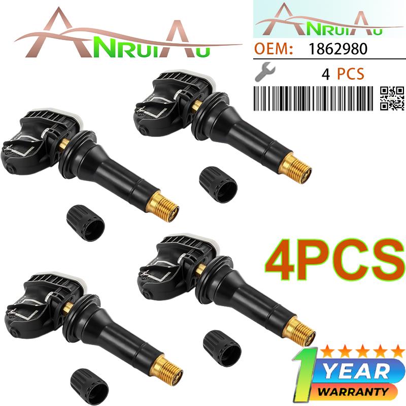 NEW Tire Tyre Pressure TMPS Sensor 4PCS Compatible with Ford Transit Courier 2014- Expedition 2017- Ka+ 2016- EV6T1A180DD
NEW Tire Tyre Pressure TMPS Sensor 4PCS Compatible with Ford Transit Courier 2014- Expedition 2017- Ka+ 2016- EV6T1A180DD