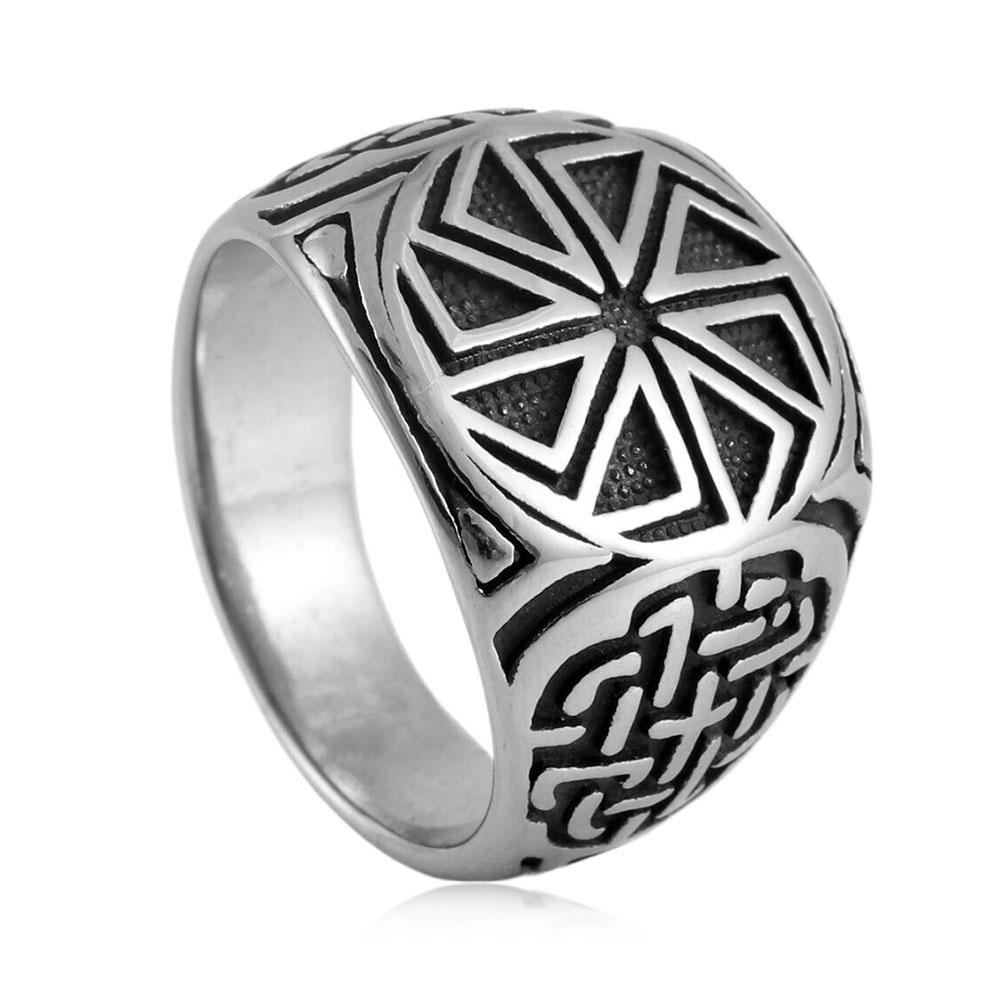 Jewelry Stainless Steel Celtic Knot Ring Personality Retro Nordic Viking Men s Titanium Steel Ring 7 серебряный
Jewelry Stainless Steel Celtic Knot Ring Personality Retro Nordic Viking Men s Titanium Steel Ring 7 серебряный