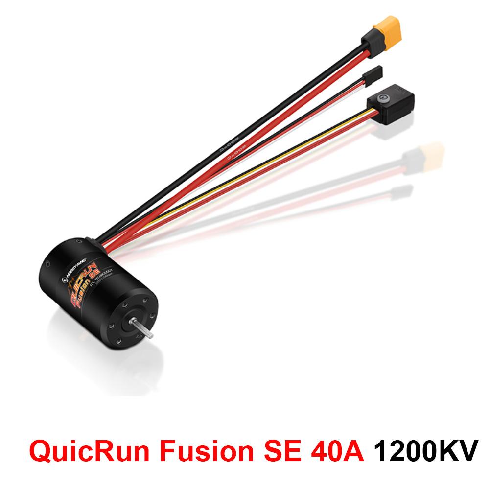 Hobbywing QuicRun Fusion SE 1200KV / 1800KV Sensored Brushless Motor Built In 40A ESC 2 in 1 Waterproof For 1/10 1/8 RC Car part Fusion SE 40A 1200KV
Hobbywing QuicRun Fusion SE 1200KV / 1800KV Sensored Brushless Motor Built In 40A ESC 2 in 1 Waterproof For 1/10 1/8 RC Car part Fusion SE 40A 1200KV