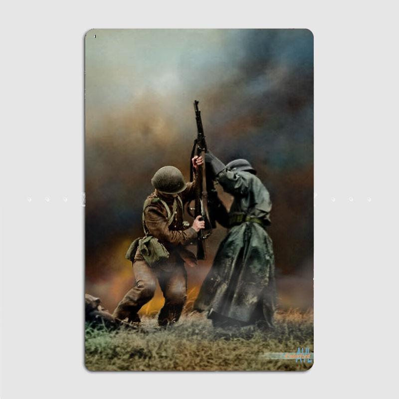 Польський та нацистський солдат, Битва під Млавою Ретро-плакат Металева табличка Індивідуальна бляшана Настінний Декор гаража Вітальні Декор дому в стилі вінтаж 20x30cm(7.8x11.8inch)
Польський та нацистський солдат, Битва під Млавою Ретро-плакат Металева табличка Індивідуальна бляшана Настінний Декор гаража Вітальні Декор дому в стилі вінтаж 20x30cm(7.8x11.8inch)