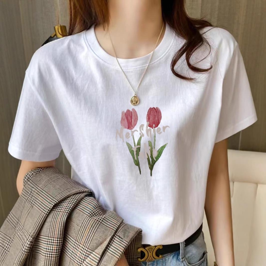 Tulip Women s Short-Sleeve Loose Cotton Slim-Fit T-Shirt - Trendy Summer 2025 Design S
Tulip Women s Short-Sleeve Loose Cotton Slim-Fit T-Shirt - Trendy Summer 2025 Design S