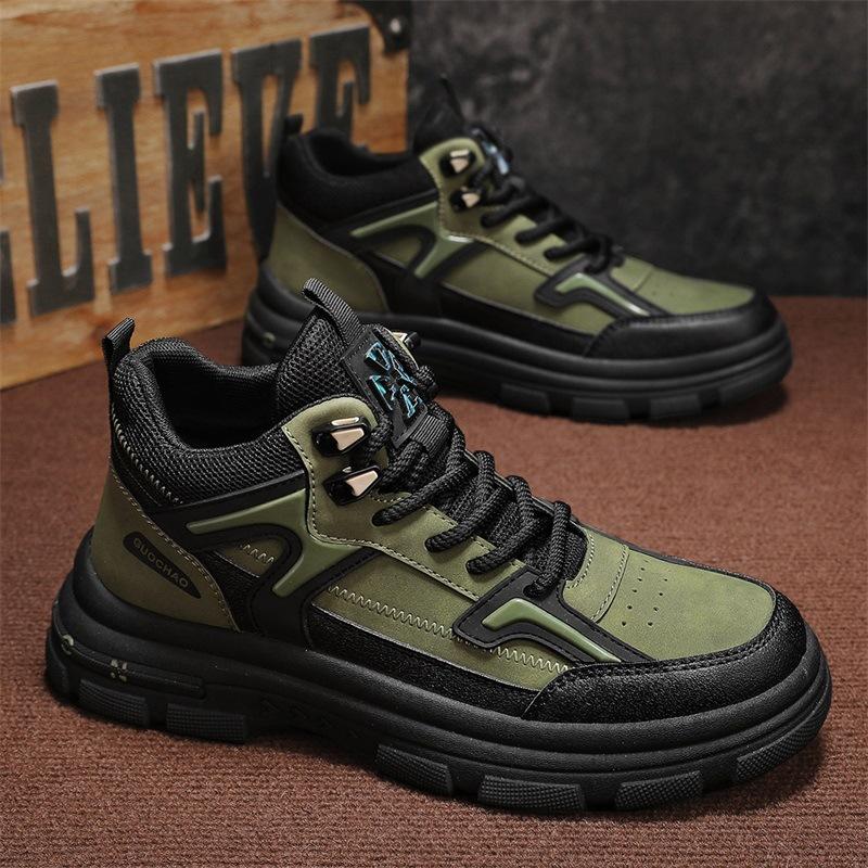 New Martin boots men s autumn and winter short boots work thick-soled heightening tide shoes 39
New Martin boots men s autumn and winter short boots work thick-soled heightening tide shoes 39