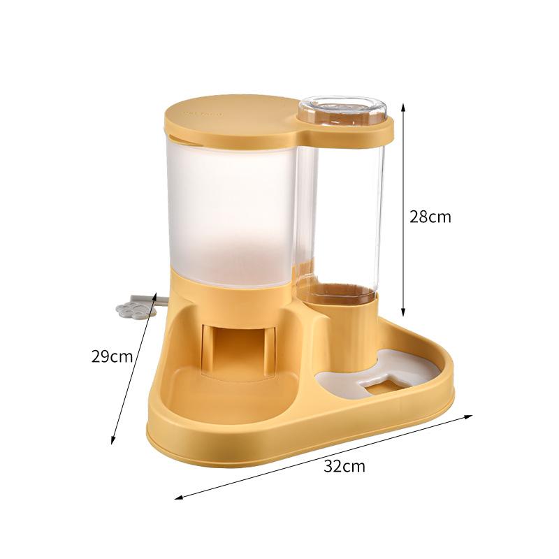 Cat and Dog Automatic Feeder, Food Basin, Water Basin, Large Capacity Storage, Flowing Water, Automatic Drinking Water Dispenser жёлтый
Cat and Dog Automatic Feeder, Food Basin, Water Basin, Large Capacity Storage, Flowing Water, Automatic Drinking Water Dispenser жёлтый