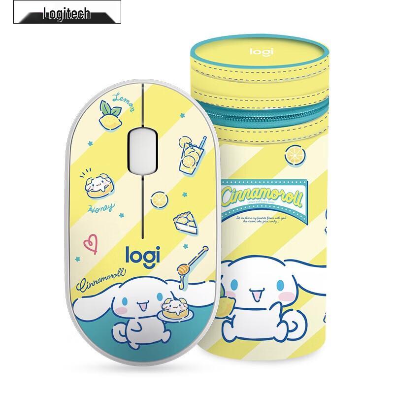 Logitech PEBBLE Wireless Bluetooth Mouse Cinnamoroll Pen Holder Set
Logitech PEBBLE Wireless Bluetooth Mouse Cinnamoroll Pen Holder Set