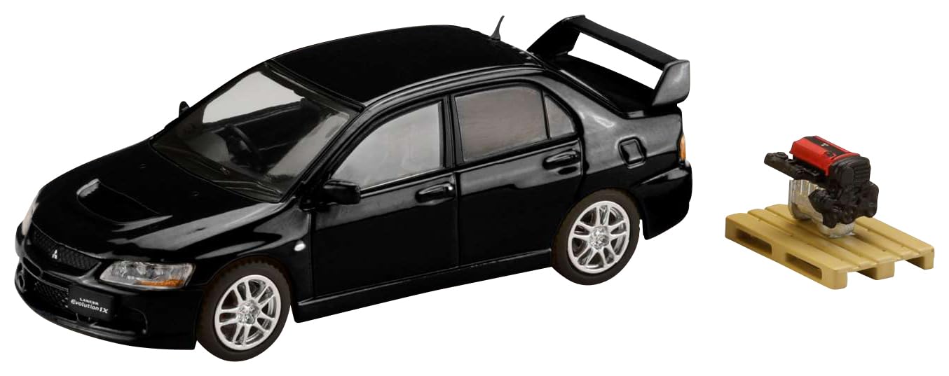 В комплект входит модель двигателя HJ64 Mitsubishi Lancer Evolution 9 GSR, готовая модель из черной слюды в масштабе 1/64,
В комплект входит модель двигателя HJ64 Mitsubishi Lancer Evolution 9 GSR, готовая модель из черной слюды в масштабе 1/64,