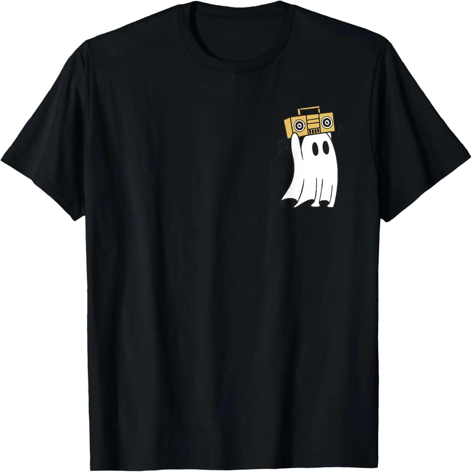 Funny Retro Vintage Ghost Holding Radio Speaker Halloween T-Shirt S чёрный
Funny Retro Vintage Ghost Holding Radio Speaker Halloween T-Shirt S чёрный