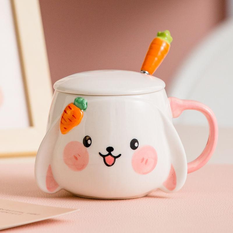 Расписанная вручную керамическая кружка с крышкой в виде кролика, чашка для воды, милый стиль, подарок паре, завтрак, кухня, большая емкость, домашняя мода 401-500ml
Расписанная вручную керамическая кружка с крышкой в виде кролика, чашка для воды, милый стиль, подарок паре, завтрак, кухня, большая емкость, домашняя мода 401-500ml