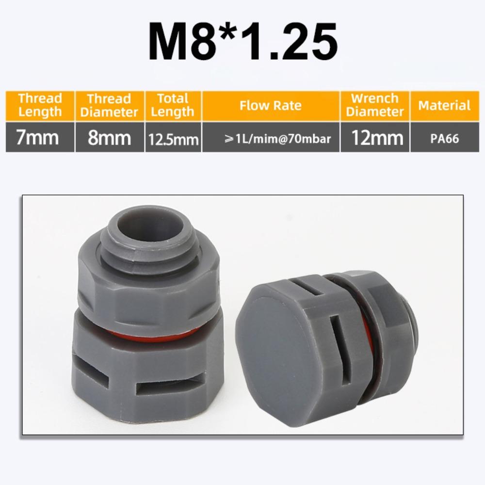Новий водонепроникний вентиляційний корок M5 M6 M8 M12 M16 Нейлоновий повітряний клапан-запобіжник Новий
Новий водонепроникний вентиляційний корок M5 M6 M8 M12 M16 Нейлоновий повітряний клапан-запобіжник Новий