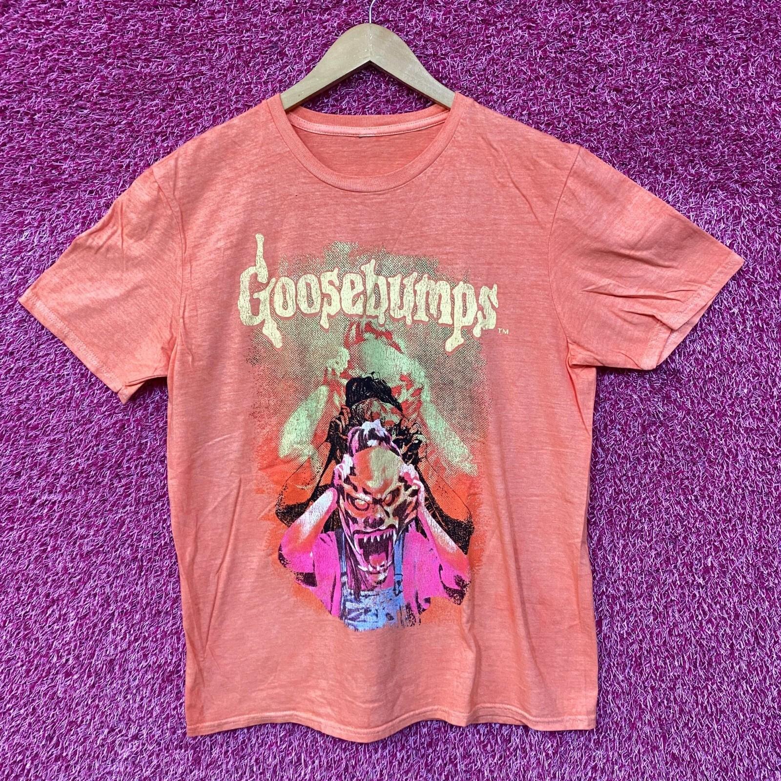 Goosebumps The Haunted Mask RL Stein Tshirt size medium XL
Goosebumps The Haunted Mask RL Stein Tshirt size medium XL