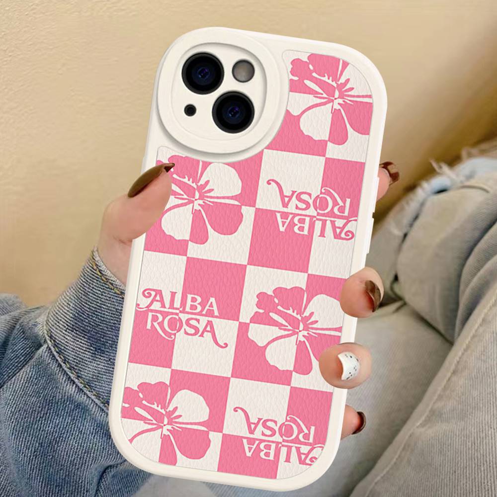 Fashion A-ALBA R-ROSA Phone Case Hard Leather For IPhone 14 13 16 Mini 15 14 11 12 Pro Max Plus Fundas iphone 13promax
Fashion A-ALBA R-ROSA Phone Case Hard Leather For IPhone 14 13 16 Mini 15 14 11 12 Pro Max Plus Fundas iphone 13promax